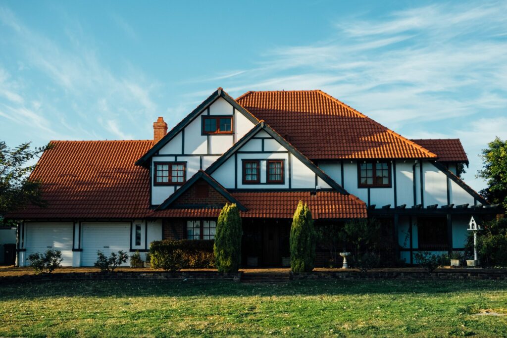 english tudor style home 